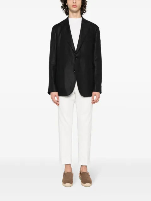 Boglioli interlock-twill suit jacket