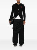 Comme Des Garçons Play heart-logo cardigan
