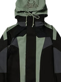 FFFPOSTALSERVICE panelled hooded jacket