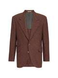 Brunello Cucinelli cashmere Prince of Wales Cavallo Tailor blazer
