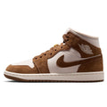 Women's Jordan 1 Mid LT British Tan/Chalk (BQ6472 203)
